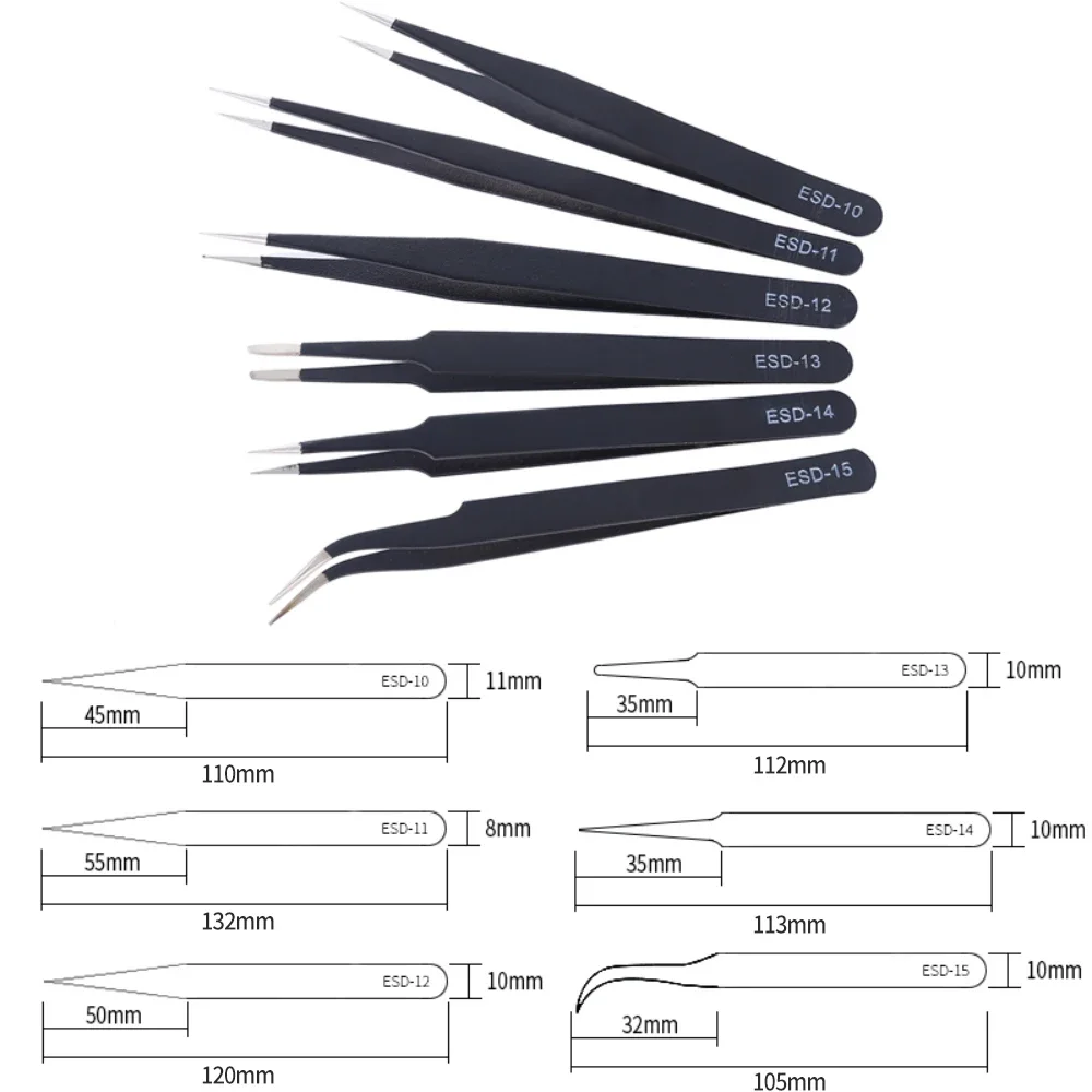 Conjunto de pinças de precisão - Electronics Repair Tools avaliação e preço